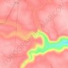 Mappa topografica Greeter Falls, altitudine, rilievo
