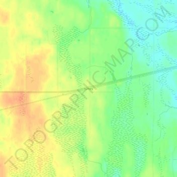 Mappa topografica Rumely, altitudine, rilievo