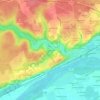 Mappa topografica Les Culevaux, altitudine, rilievo