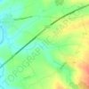 Mappa topografica Bourotte, altitudine, rilievo