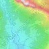 Mappa topografica Chiamulera, altitudine, rilievo