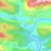 Mappa topografica Beberino, altitudine, rilievo