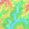 Mappa topografica Forno, altitudine, rilievo