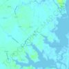 Mappa topografica Onemo, altitudine, rilievo