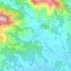 Mappa topografica Mutigliano, altitudine, rilievo