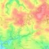 Mappa topografica Kerroussig, altitudine, rilievo