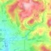 Mappa topografica Huxol, altitudine, rilievo
