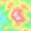 Mappa topografica 石谷解, altitudine, rilievo