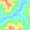 Mappa topografica Zumbi, altitudine, rilievo