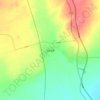 Mappa topografica 哈拉海镇, altitudine, rilievo