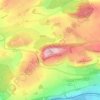 Mappa topografica Dunearn Hill, altitudine, rilievo