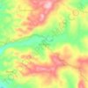 Mappa topografica Manlapay, altitudine, rilievo