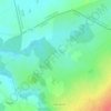 Mappa topografica La Chaume à l'Aine, altitudine, rilievo