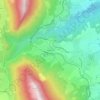 Mappa topografica Bouthoui, altitudine, rilievo