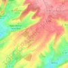 Mappa topografica Saint-Wandrille, altitudine, rilievo