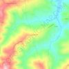 Mappa topografica San Martino, altitudine, rilievo