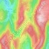 Mappa topografica Nivollet, altitudine, rilievo