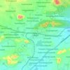 Mappa topografica Pakala, altitudine, rilievo