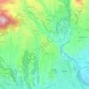 Mappa topografica Cossila San Grato, altitudine, rilievo