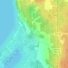 Mappa topografica Beaconia, altitudine, rilievo