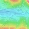 Mappa topografica Fassanel, altitudine, rilievo