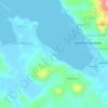 Mappa topografica Calero, altitudine, rilievo
