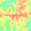 Mappa topografica Kelly, altitudine, rilievo