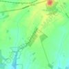 Mappa topografica Cress Ridge, altitudine, rilievo