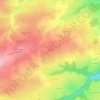 Mappa topografica Palières, altitudine, rilievo