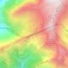 Mappa topografica col de la pisse, altitudine, rilievo