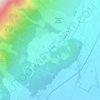 Mappa topografica Giais, altitudine, rilievo