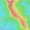 Mappa topografica Sajek Valley - সাজেক ভ্যালি / মেঘের উপত্যকায় জীবন, altitudine, rilievo