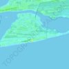Mappa topografica Perdido Key, altitudine, rilievo