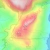 Mappa topografica Monte Oro, altitudine, rilievo