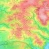 Mappa topografica Höhe, altitudine, rilievo