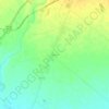 Mappa topografica Mezrir, altitudine, rilievo