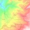 Mappa topografica Chilchil, altitudine, rilievo