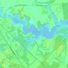 Mappa topografica Old Landing, altitudine, rilievo