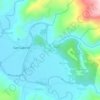 Mappa topografica Bumbuneg, altitudine, rilievo
