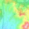 Mappa topografica Finolledo, altitudine, rilievo