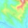 Mappa topografica Thalanad, altitudine, rilievo