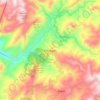 Mappa topografica Kibungan, altitudine, rilievo