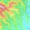 Mappa topografica Tetti Piola, altitudine, rilievo
