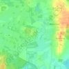 Mappa topografica Hof Emmen, altitudine, rilievo