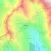Mappa topografica Tza de Menovy, altitudine, rilievo
