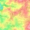 Mappa topografica Raulois, altitudine, rilievo