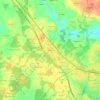 Mappa topografica Kerstran, altitudine, rilievo