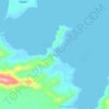 Mappa topografica Buhatan, altitudine, rilievo