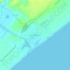 Mappa topografica Balneário Torneiro, altitudine, rilievo