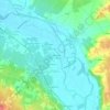 Mappa topografica La Millaudrie, altitudine, rilievo